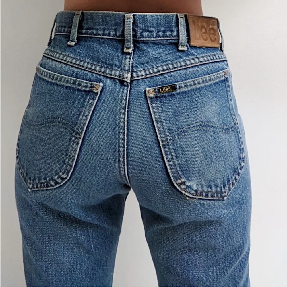 Lee Vintage 90s Stone Wash Jeans Size 23”